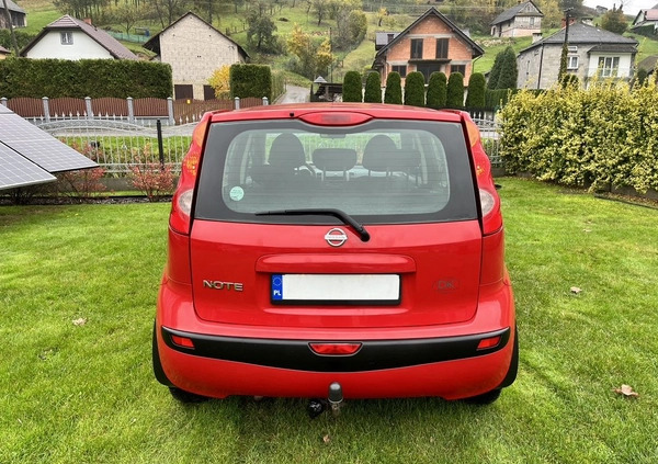 Nissan Note cena 14500 przebieg: 183000, rok produkcji 2007 z Mysłowice małe 121